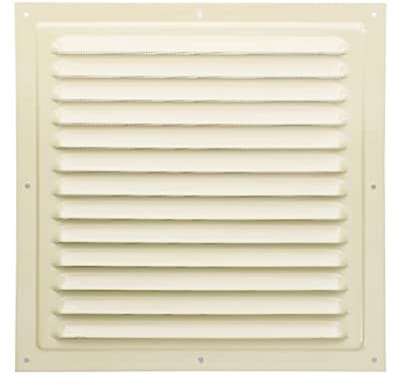 Metalen Ventilatierooster 25 x 25 cm - Beige