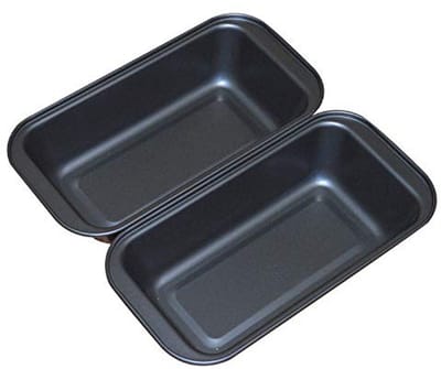 Broodpan 8.5 x 4.5 Inch - Carbon Staal Toastpan voor Bakken - Set van 2
