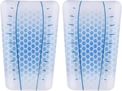 Ski Beschermers - Scheenbeschermers Gelpads - Wintersport Comfort - Schokabsorberend Gelkussen - 15 x 10 cm - Blauw