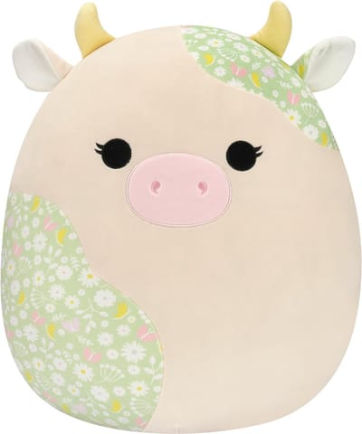 Klikkopers® - Kawaii knuffel - 20 cm - Squish Knuffel - Koe Squishy - Kawaii Kussen - Kawaii Koe Knuffel - Groen