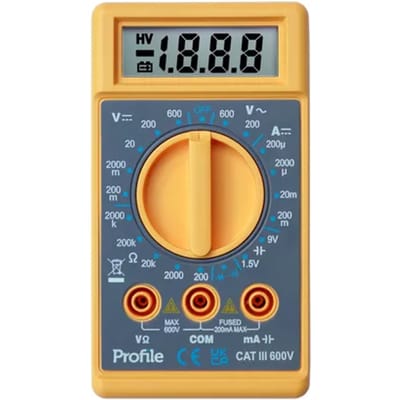 Profile Multimeter Digitaal 600v