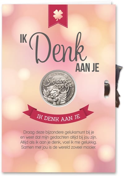 Geluksmunt Giftcard Ik denk aan je