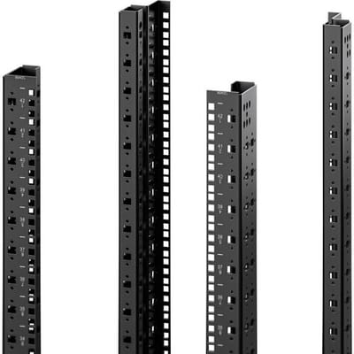 Rittal 5302152 19 inch Rails voor patchkast Zwart
