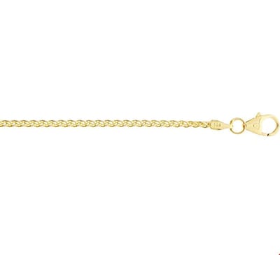 Huiscollectie Armband Goud Vossestaart 1,7 mm 19 cm