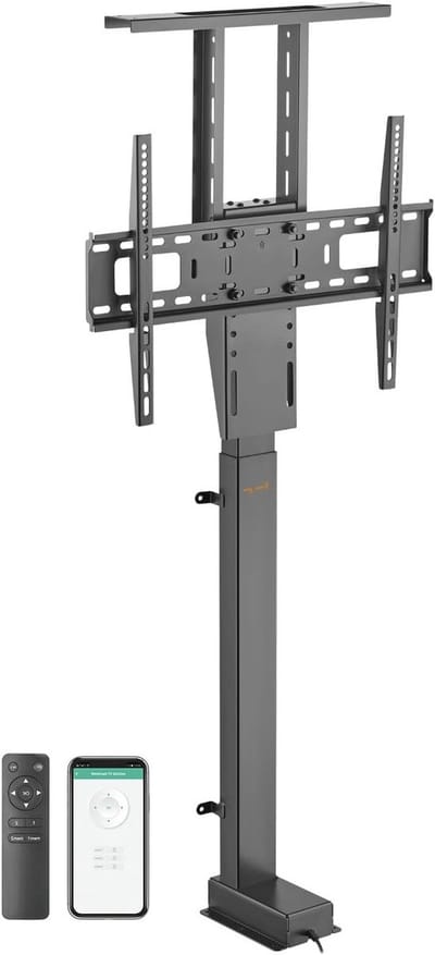 Gemotoriseerde tv-lift voor meubels met Smart Home-bediening en afstandsbediening voor 37-80 inch tv's