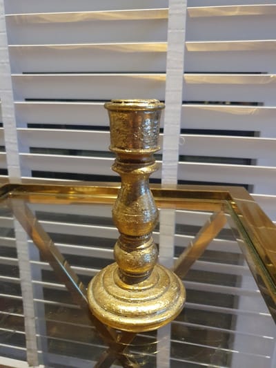 Kandelaar van Kersten - kaarsenhouder - kaarsenstandaard - goud - kerst - merk Kersten