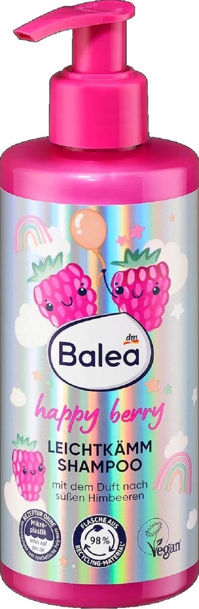 Balea Happy Berry Anti Klit Shampoo Kinderen - Kindershampoo - Kids shampoo - 250 ml