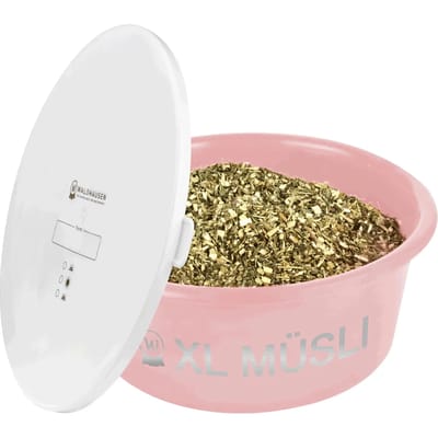 Waldhausen Muesli Schaal Met Deksel Xl - Stalbenodigdheden - 8 l Lichtroze