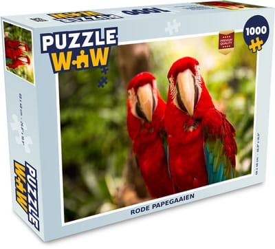 Puzzel Papegaaien - Vogels - Jungle - Legpuzzel - Puzzel 1000 stukjes volwassenen
