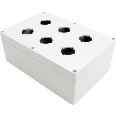 Hammond Electronics 1554PB6A Universele behuizing 240 x 160 x 90 Polycarbonaat Grijs 1 stuk(s)