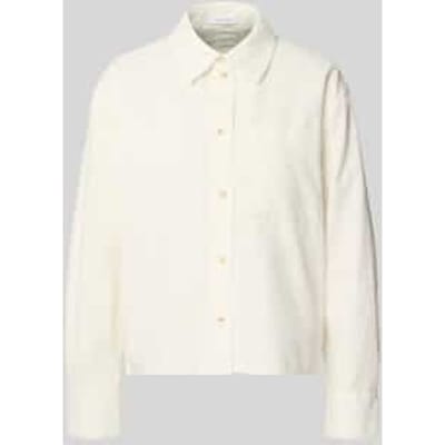 Regular fit overhemdblouse met borstzak, model 'Frone'