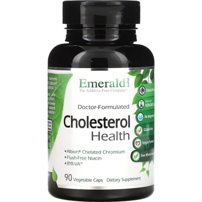 Emerald Laboratories, Cholesterol Gezondheid, 90 Vegetarische Capsules
