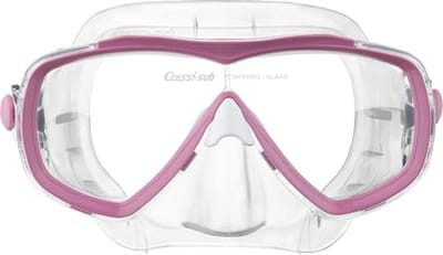 Duikmasker met Monoglas – Gehard Glas voor Volwassenen – Breed Zichtveld, Lichtgewicht en Silicone Band – Perfect voor Snorkelen en Duiken