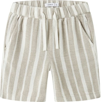 NAME IT - NKMFOKO NREG SHORTS - Jongens - Bermuda shorts - beige - maat 128