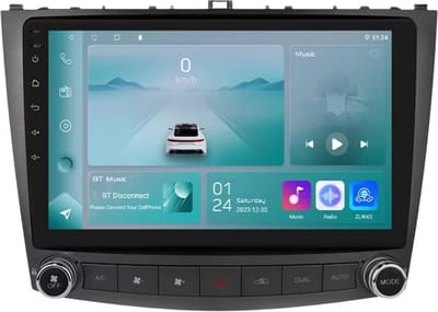 Autoradio met bluetooth - Carplay - Voor Lexus IS250/200/300/350 (2006-2012) - Geschikt voor Apple en Android - Stereo - Navigatie - Navigatiesysteem auto - 10.1"