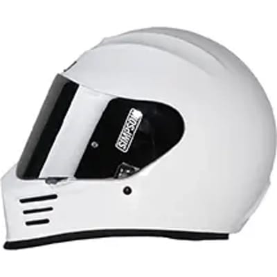 Simpson ECE22.06 Speed Wit Integraalhelm - Helm