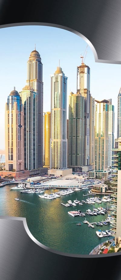 View Dubai City Skyline Photo Wallcovering