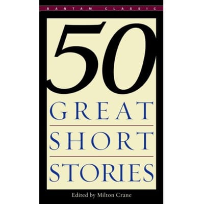 Vijftig Geweldige Korte Verhalen door Milton Crane Paperback Boek 9780553277456
