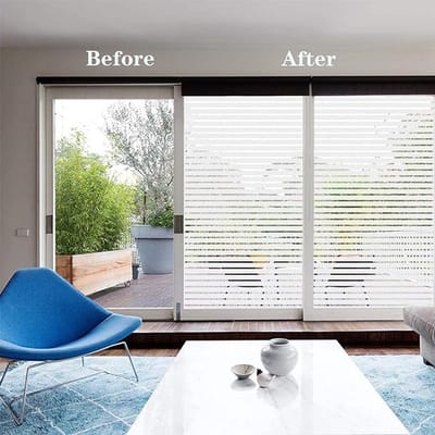 Melkglas Raamfolie - Privacy en UV-bescherming - 1 stuk