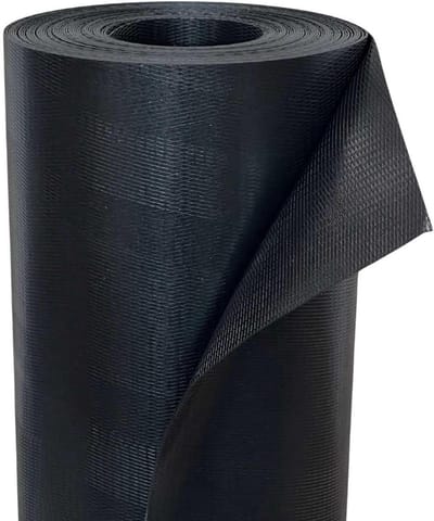 Wortelbegrenzer - Wortelstop Wortelker - Wortelgroei Beheersen - UV-bestendig Polyethyleen - 0.6 m Breed - Zwart