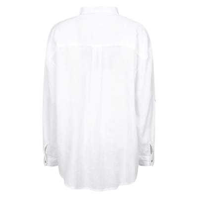 Mountain Warehouse Dames Santiago Oversized Shirt (Wit)