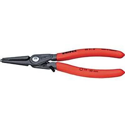 Knipex 48 31 J2 Precisie-borgveertang Geschikt voor borgringen Binnenringen 19-60 mm Puntvorm Recht