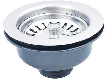 Qrity Afvoerfitting RVS zonder Overvolle Mand - Ø 114 mm - Modern Design