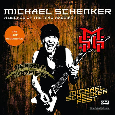 Michael Schenker - A Decade Of The Mad Axeman (The Live Recordings) (LP)