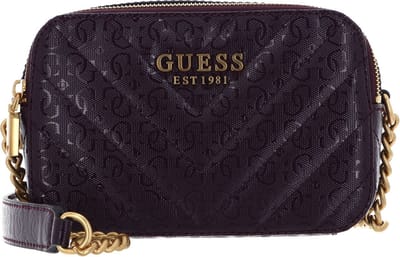 GUESS Schoudertas Jania Crossbody Camera Bag Amethyst Paars