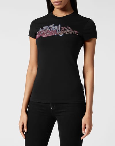 T-Shirt Slim Fit Bombing Graffiti
