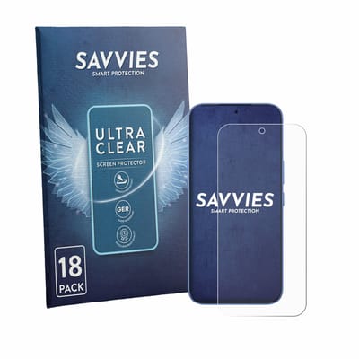 Savvies - Screenprotector voor Infinix Note 60 Pro - Folie Beschermfolie transparant 18 Stuks