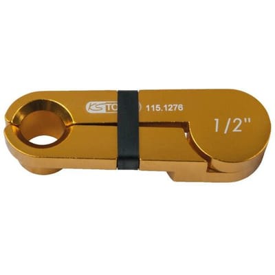KS Tools 115.1276 Scharen-ontgrendeling, aluminium geel, 1/2