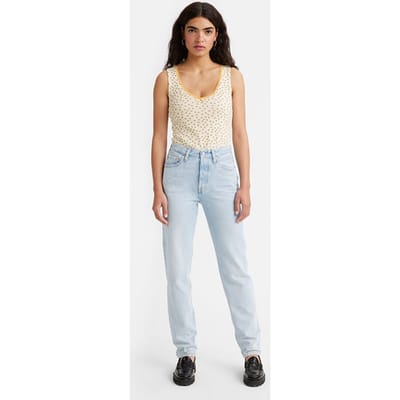 Levi's 501 Straight Jeans Blue Maat: W24L31 | Straight Jeans Outlet | Dames | Blauw
