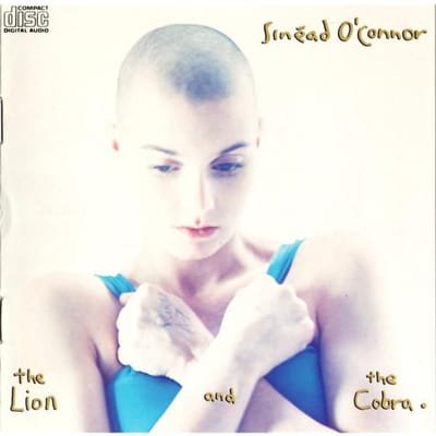 CD SINEAD OCONNOR Lion the Cobra F221612 Chrysalis US Rock Gebruikt white