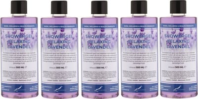 Douchegel Relaxing Lavendel 500 ml - set van 5 stuks - Showergel