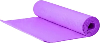 Yogamat/fitness mat paars 173 x 60 x 0.6 cm - Sportmat/pilatesmat - Thuis sporten