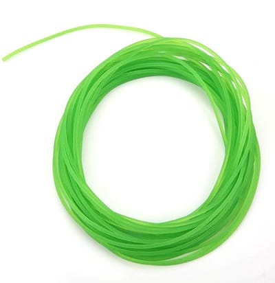 Allecto - Ronde Polyurethaan Riempje Groen 2mm x 10m - Ideaal voor
