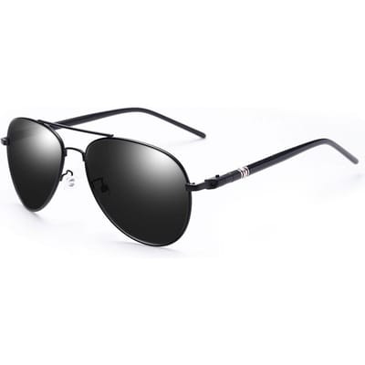 Lunettes de protection solaire pour hommes adultes et femmes adultes Lunettes réfléchissantes colorées Lunettes de protection solaire pour conducteur Conduite Noir Pour hommes et femmes adultes gray