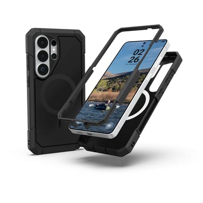 UAG Trooper Backcover met Magneet geschikt voor Samsung Galaxy S26 Ultra - Black (Opaque)