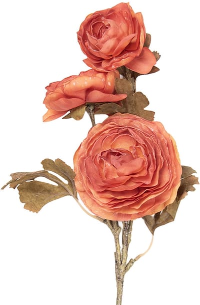 Clayre & Eef Kunstbloem 70 cm Oranje Kunststof