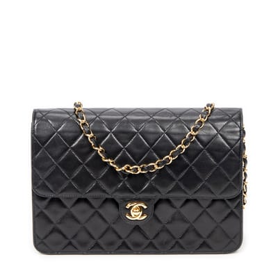 CC Push Lock Straight Single Flap  Schoudertas