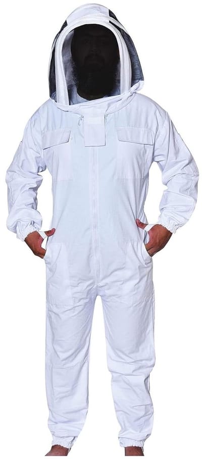 Imkerpak - Bijenkleding Pak - Bescherming tegen bijensteken - Ultra geventileerde 3-laagse jas - 1 kg - Natuurlijk