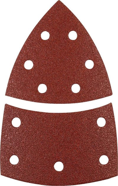 KWB schuurschijf 100 x 62, 93 mm - Korrel 40 - Klittenbandhechting - 496104 - 5 stuks