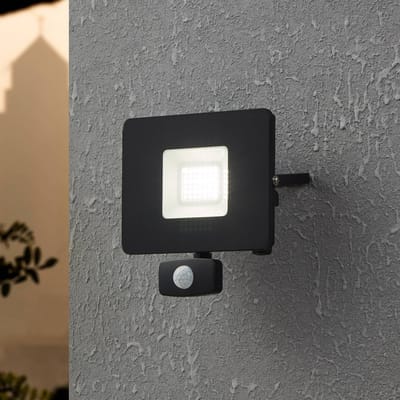 Eglo FAEDO 3 - Buiten wandlamp met bewegingssensor - Zwart