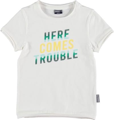 Vinrose t-shirt maat 98/104 bright white