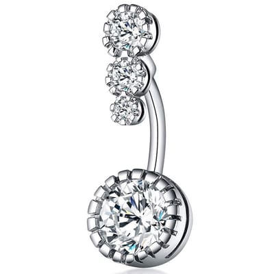 Navel Piercing - Zilver