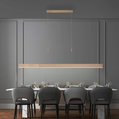 LED hanglamp PURE Moto, imperial gold, dimbaar, CCT