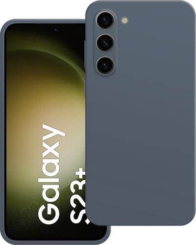 Cazy hoesje geschikt voor Samsung Galaxy S23 Plus Hoesje - Color Backcover - Blauw
