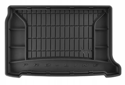 FROGUM Kofferbakmat - Rubber - Geschikt voor CITROEN DS3 (2009-2015) - Hatchback - Organizer functie - Zwart