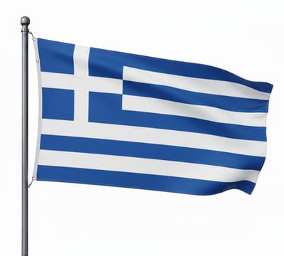 Trasal - vlag Griekenland - griekse vlag - 150x90cm
